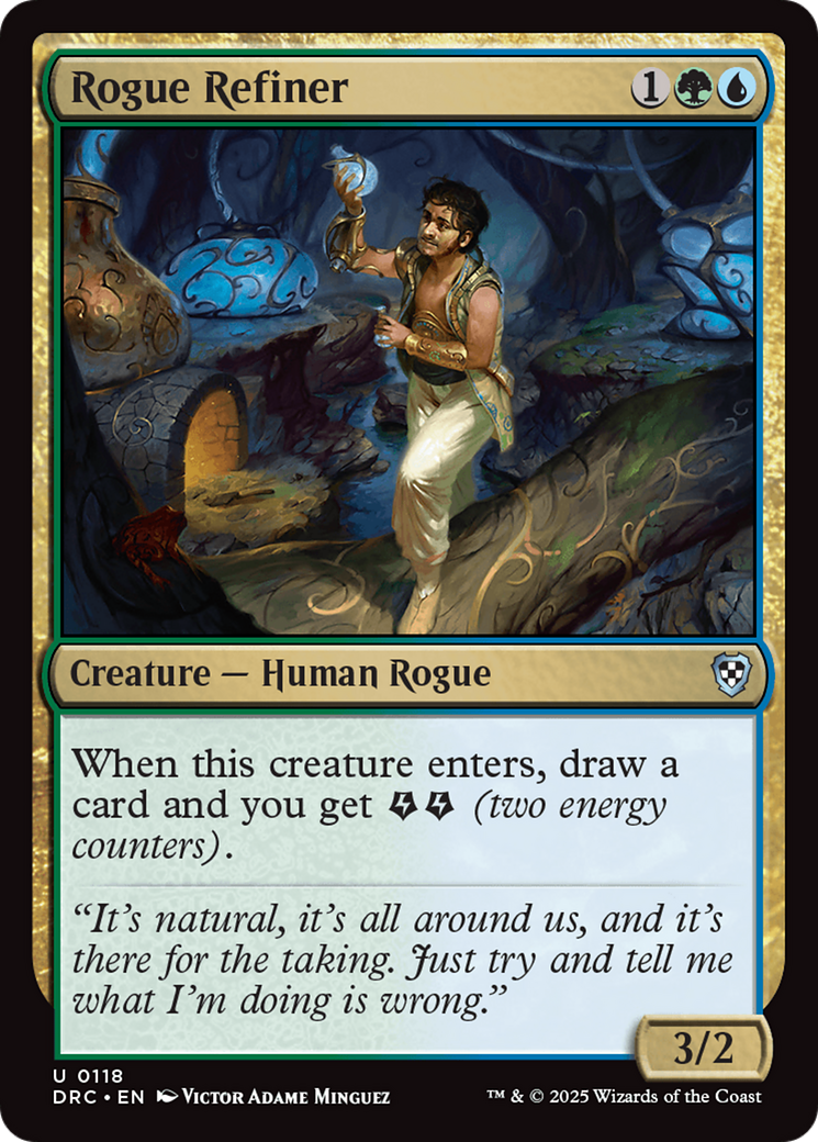Image of Rogue Refiner (DRC-118) - Commander: Aetherdrift