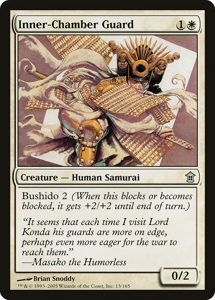 Image of Inner-Chamber Guard (SOK-013) - Saviors of Kamigawa Foil