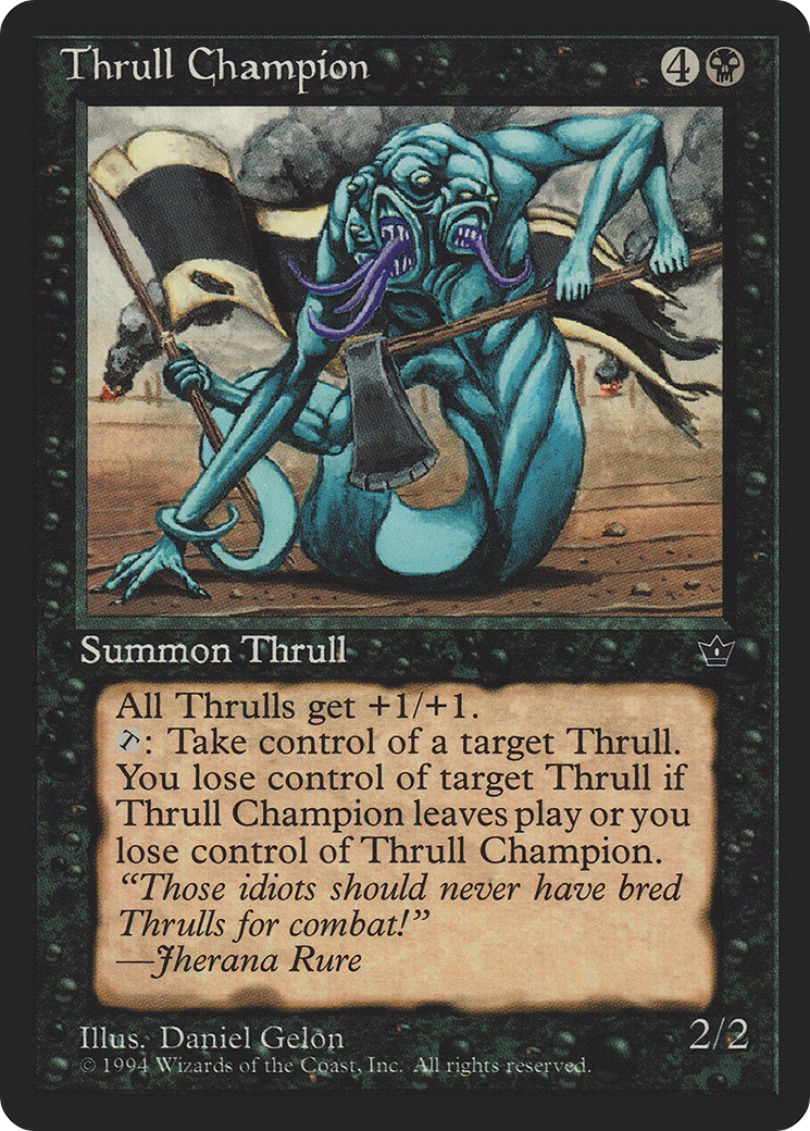 Image of Thrull Champion (FEM-) - Fallen Empires