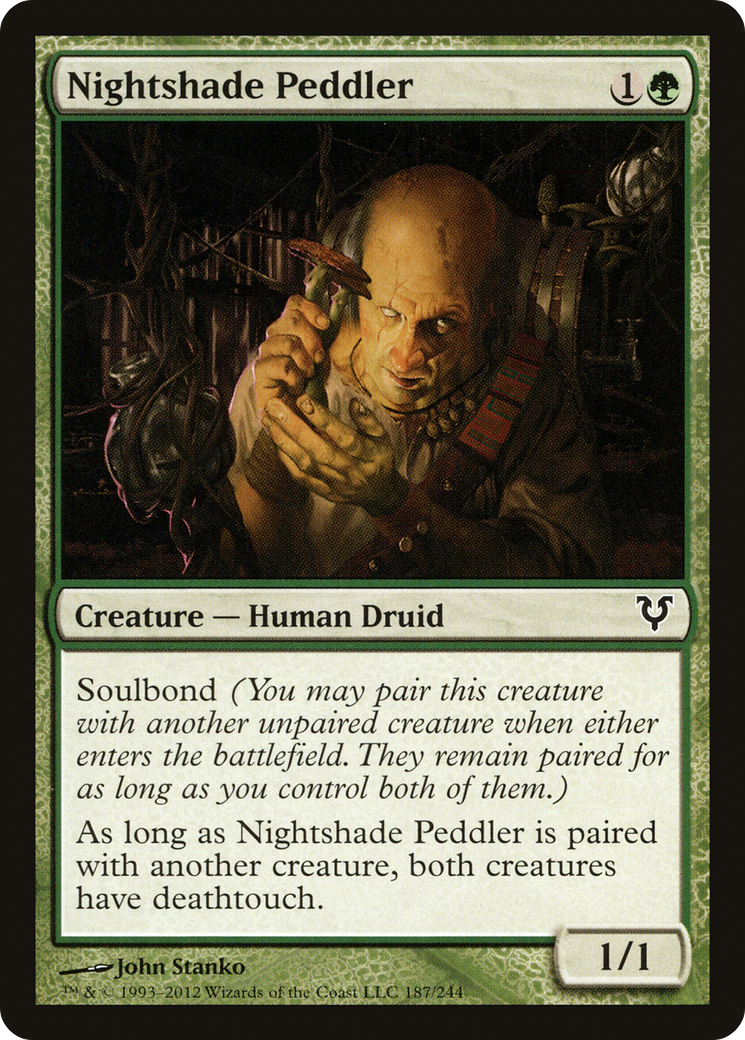 Image of Nightshade Peddler (AVR-187) - Avacyn Restored
