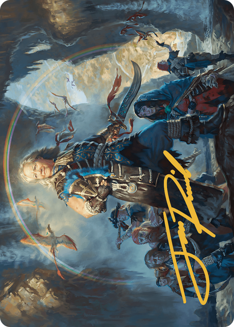 Image of Admiral Brass, Unsinkable // Admiral Brass, Unsinkable (ALCI-069) - The Lost Caverns of Ixalan Art Series (Borderless)