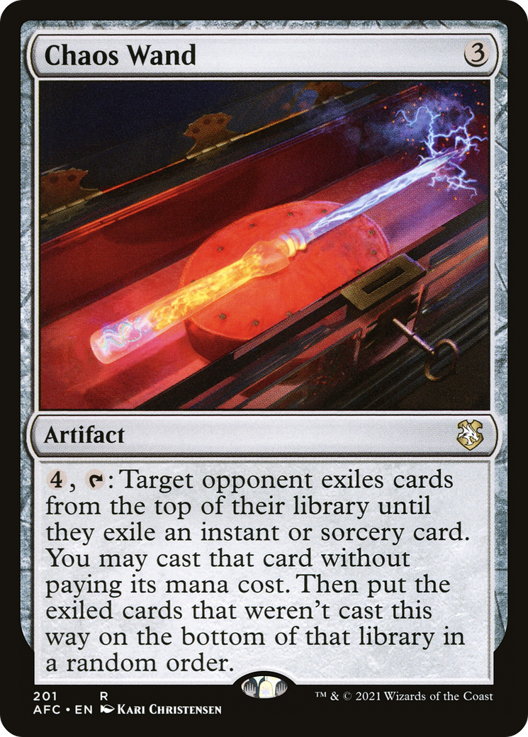 Image of Chaos Wand (AFC-201) - Forgotten Realms Commander