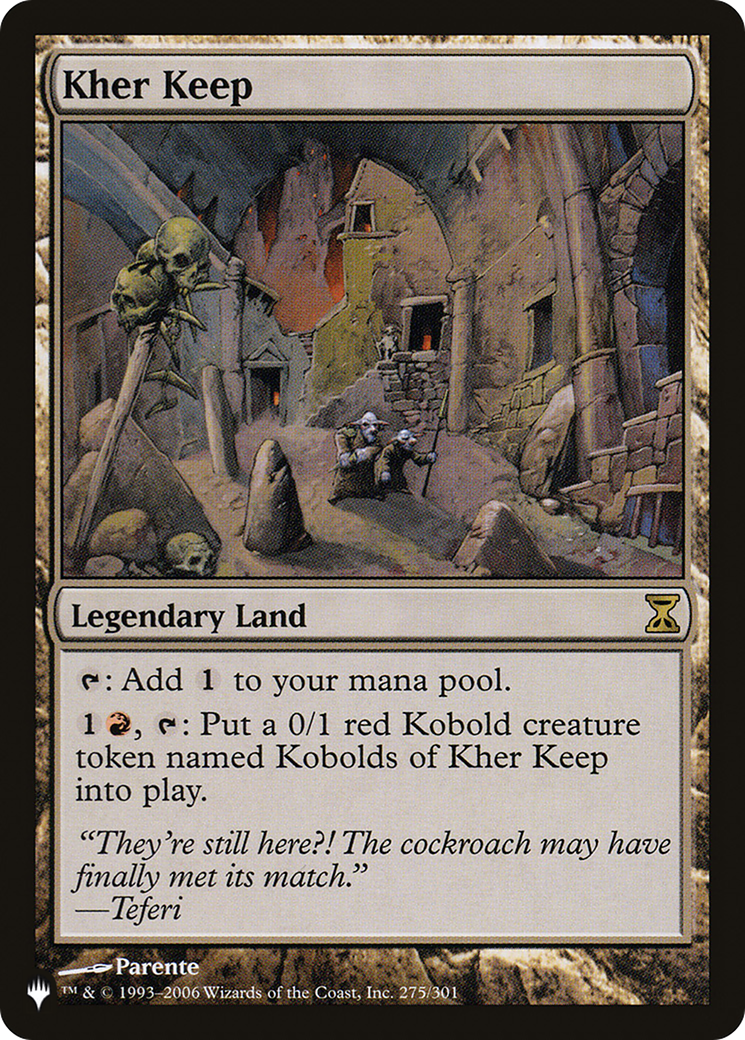 Image of Kher Keep (LIST-275/301) - The List
