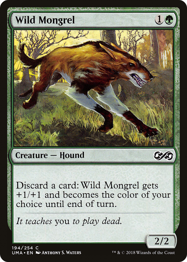 Image of Wild Mongrel (UMA-194) - Ultimate Masters Foil