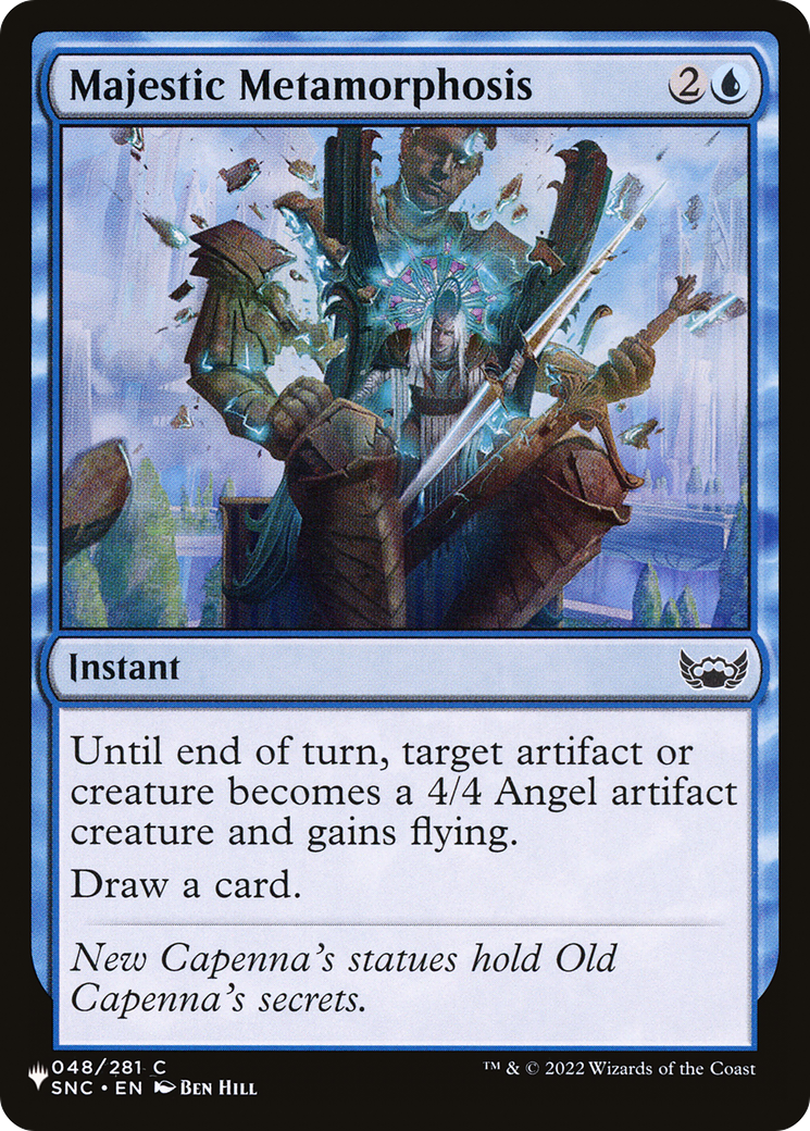 Image of Majestic Metamorphosis (LIST-SNC-48) - The List