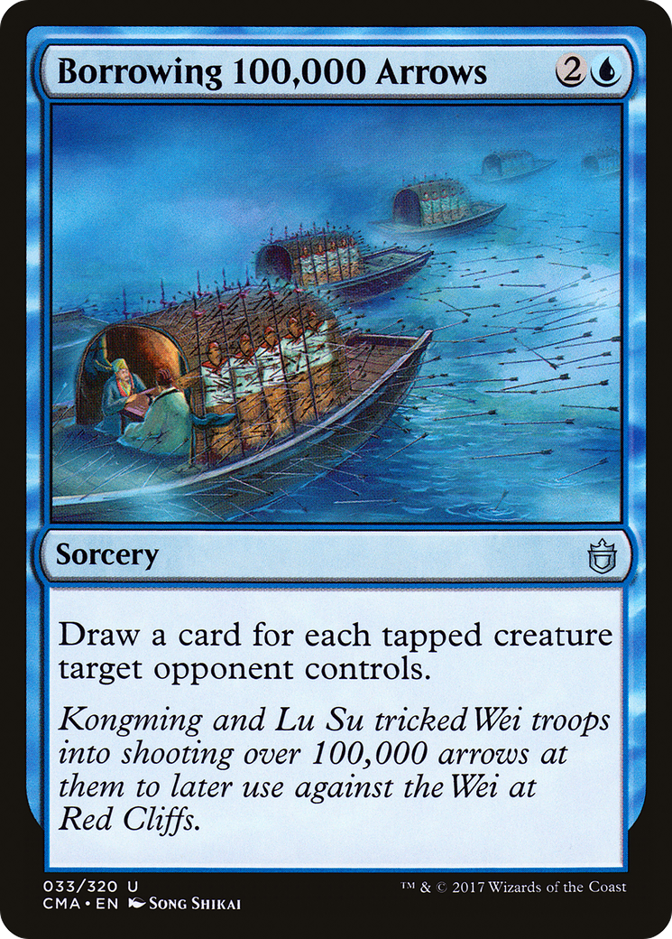Image of Borrowing 100,000 Arrows (CMA-033) - Commander Anthology