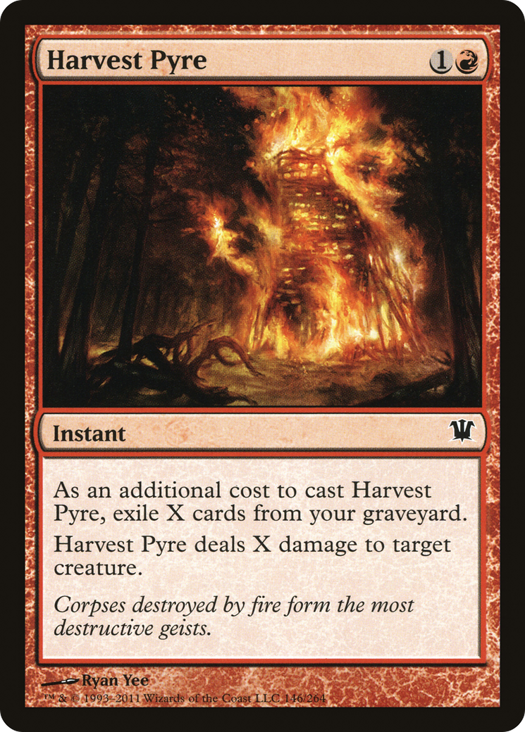 Image of Harvest Pyre (ISD-146) - Innistrad Foil
