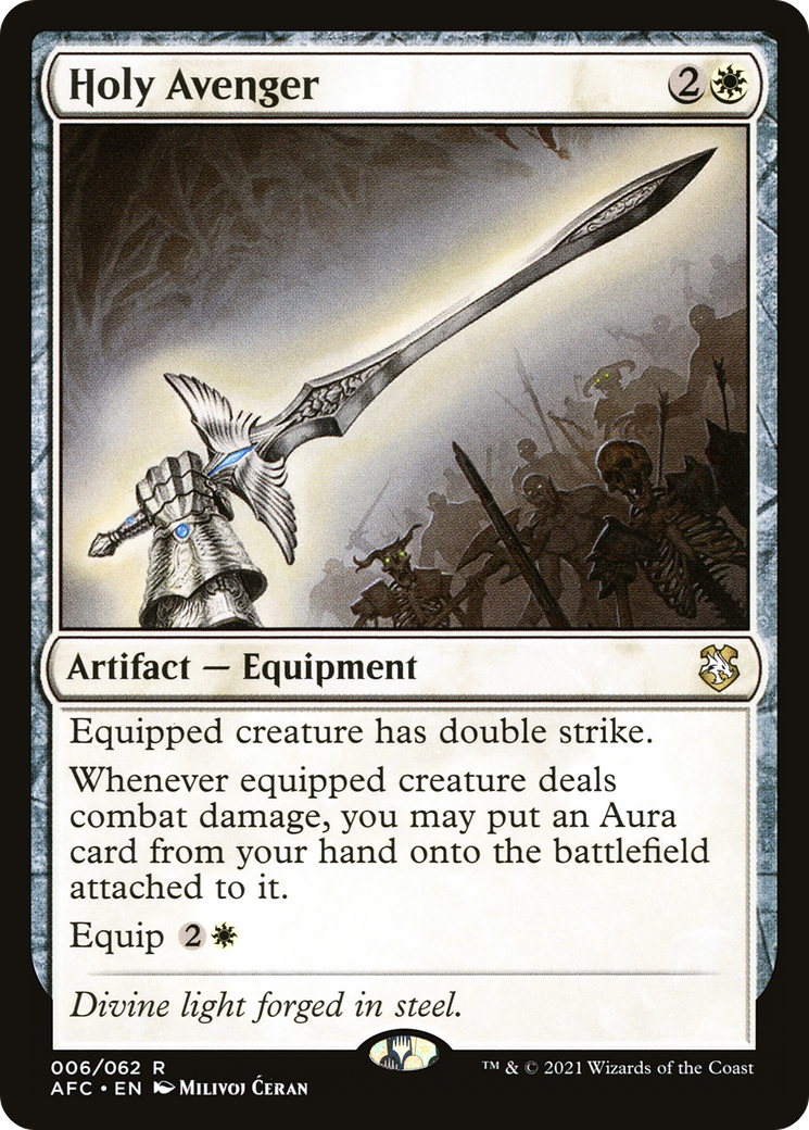 Image of Holy Avenger (AFC-006) - Forgotten Realms Commander