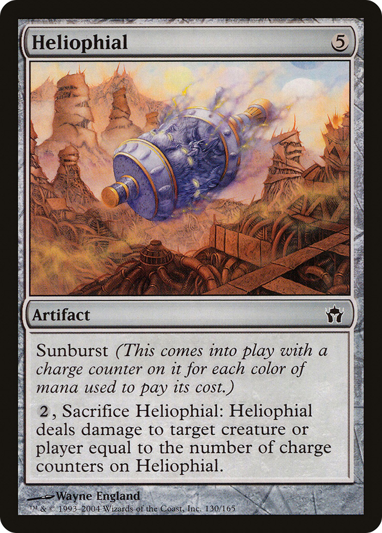 Image of Heliophial (5DN-130) - Fifth Dawn Foil
