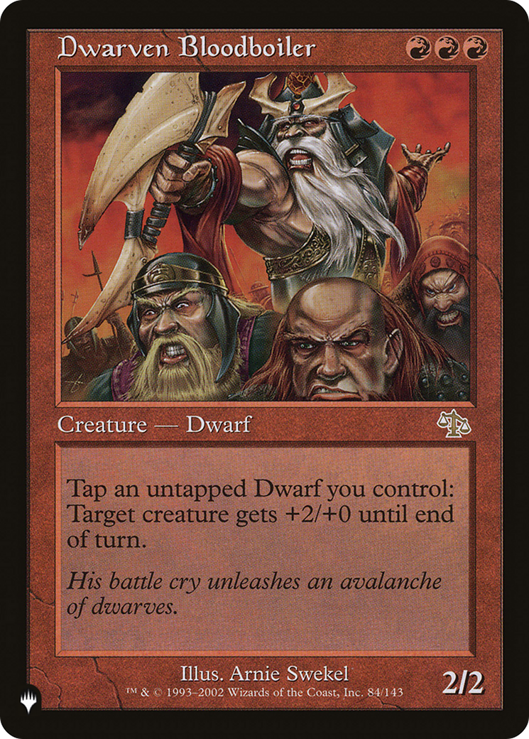 Image of Dwarven Bloodboiler (LIST-JUD-84) - The List