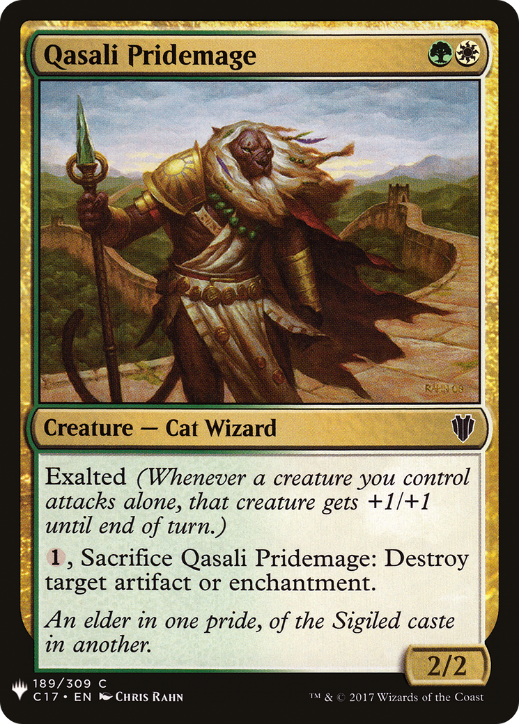 Image of Qasali Pridemage (LIST-189) - The List