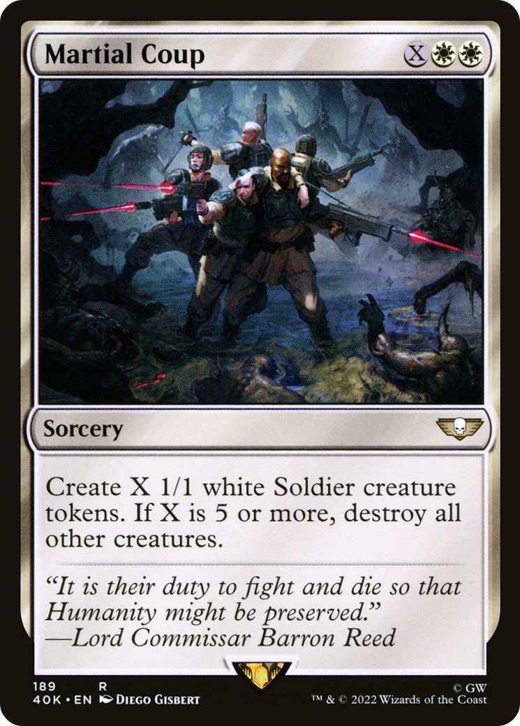 Image of Martial Coup (40K-189) - Warhammer 40,000 Commander