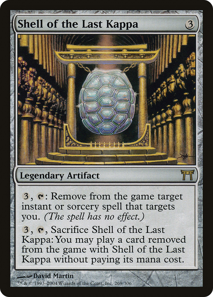 Image of Shell of the Last Kappa (CHK-269) - Champions of Kamigawa