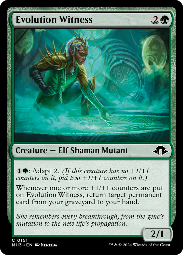 Image of Evolution Witness (MH3-151) - Modern Horizons 3