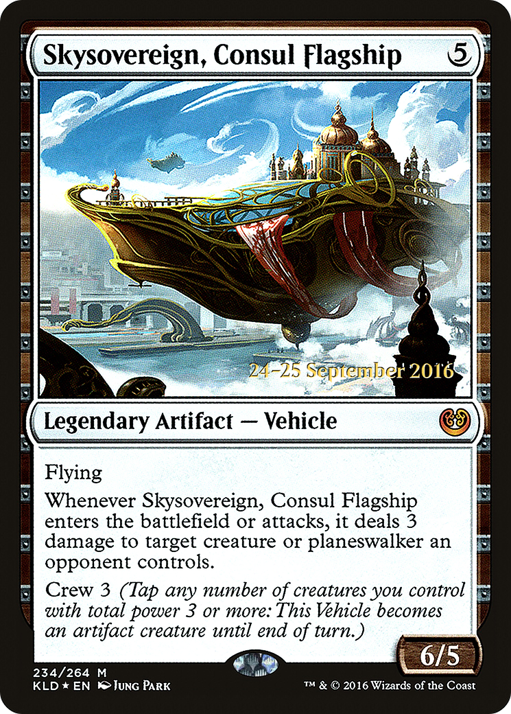 Image of Skysovereign, Consul Flagship (PRE-234) - Kaladesh Promos Foil