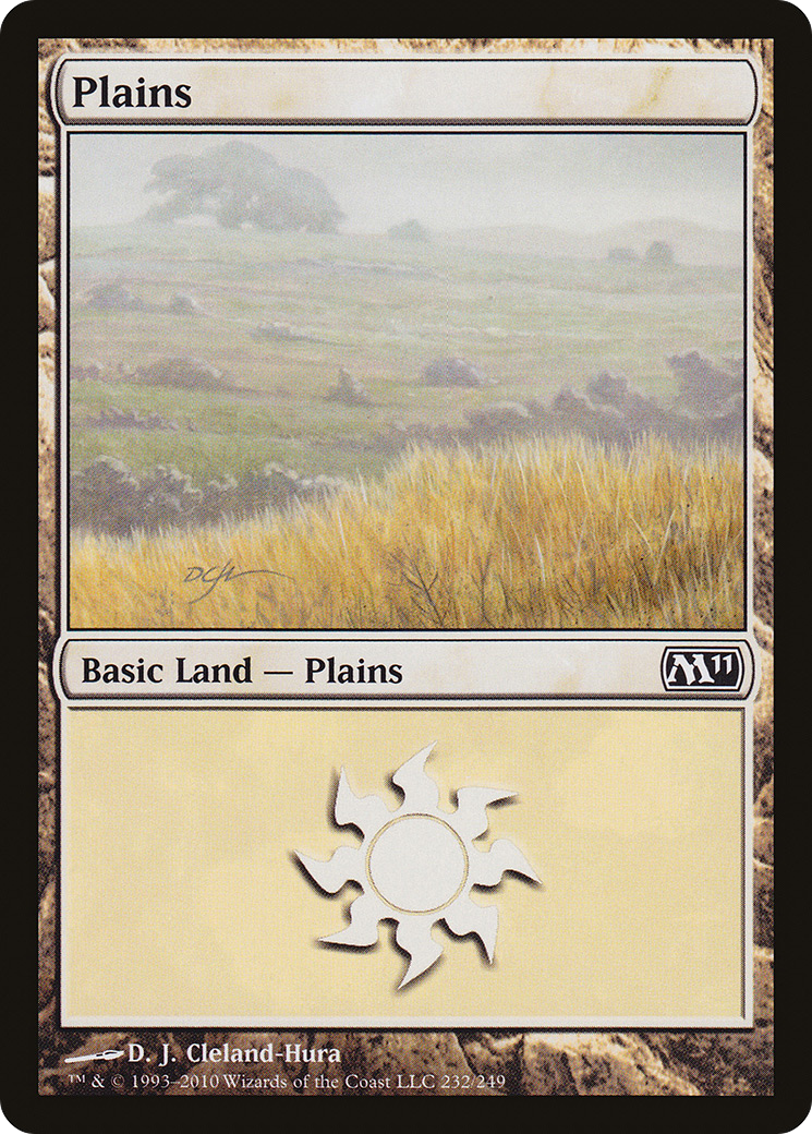 Image of Plains (232) (M11-232) - Magic 2011