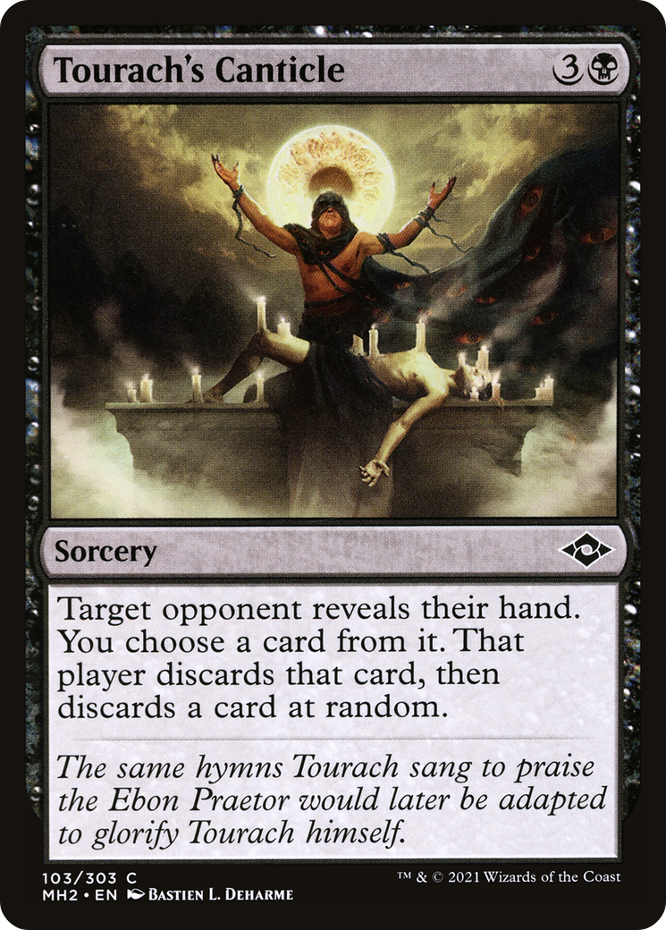 Image of Tourach's Canticle (MH2-103) - Modern Horizons 2 Foil