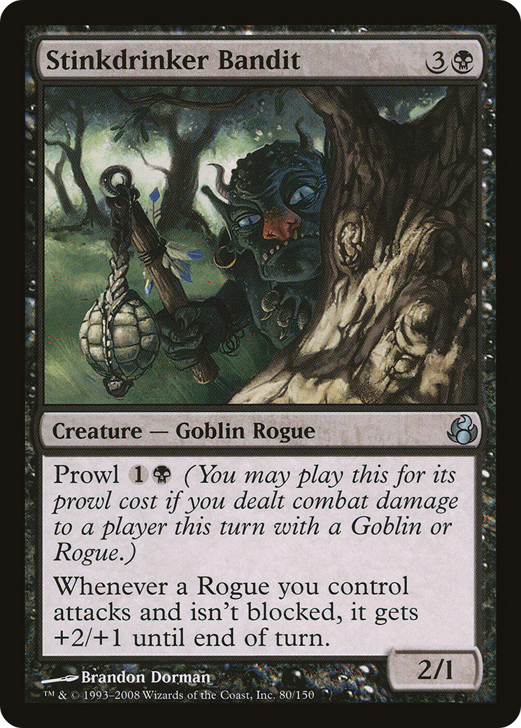 Image of Stinkdrinker Bandit (MOR-080) - Morningtide Foil