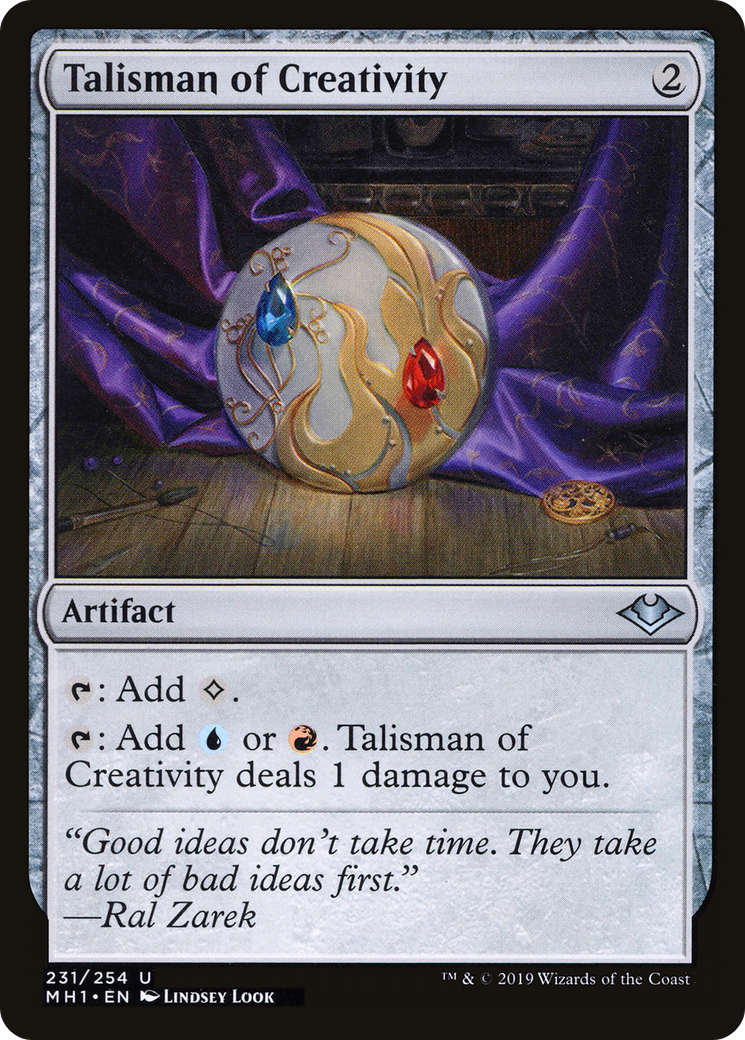 Image of Talisman of Creativity (MH1-231) - Modern Horizons