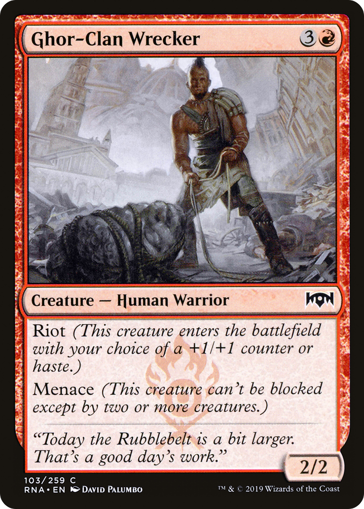 Image of Ghor-Clan Wrecker (RNA-103) - Ravnica Allegiance