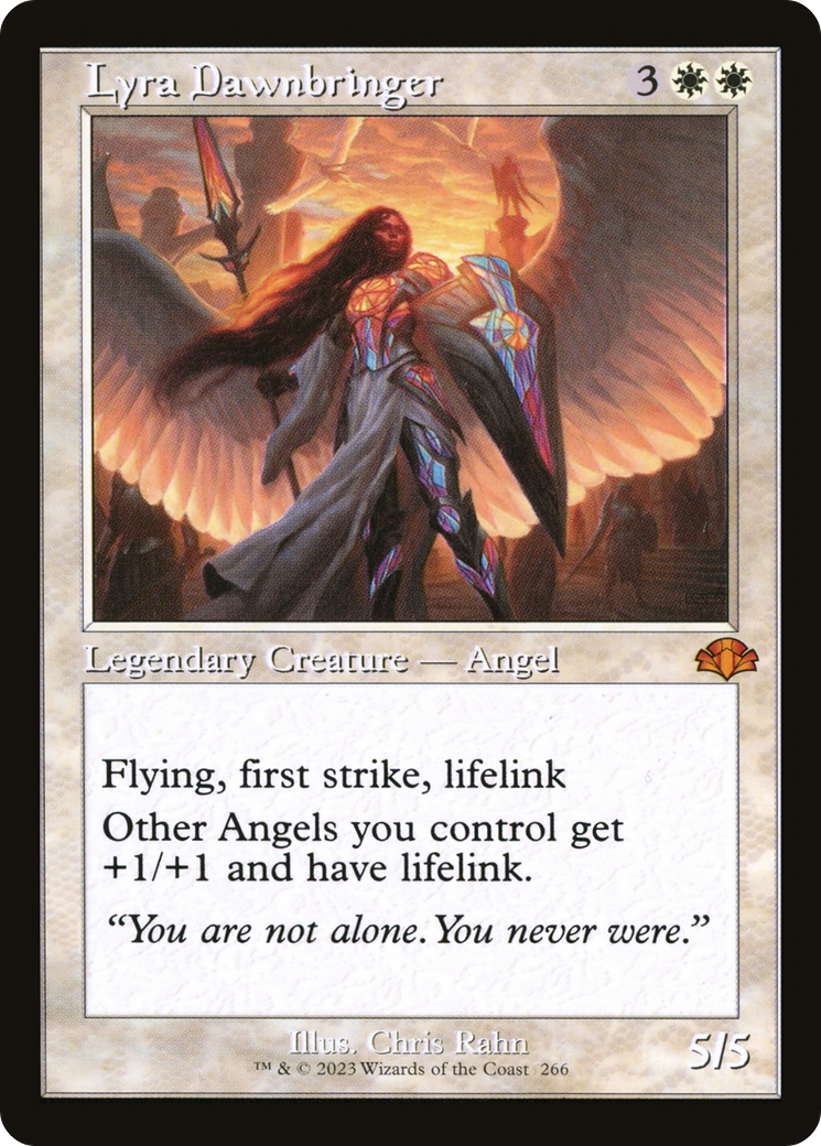 Image of Lyra Dawnbringer (Retro Frame) (DMR-266) - Dominaria Remastered