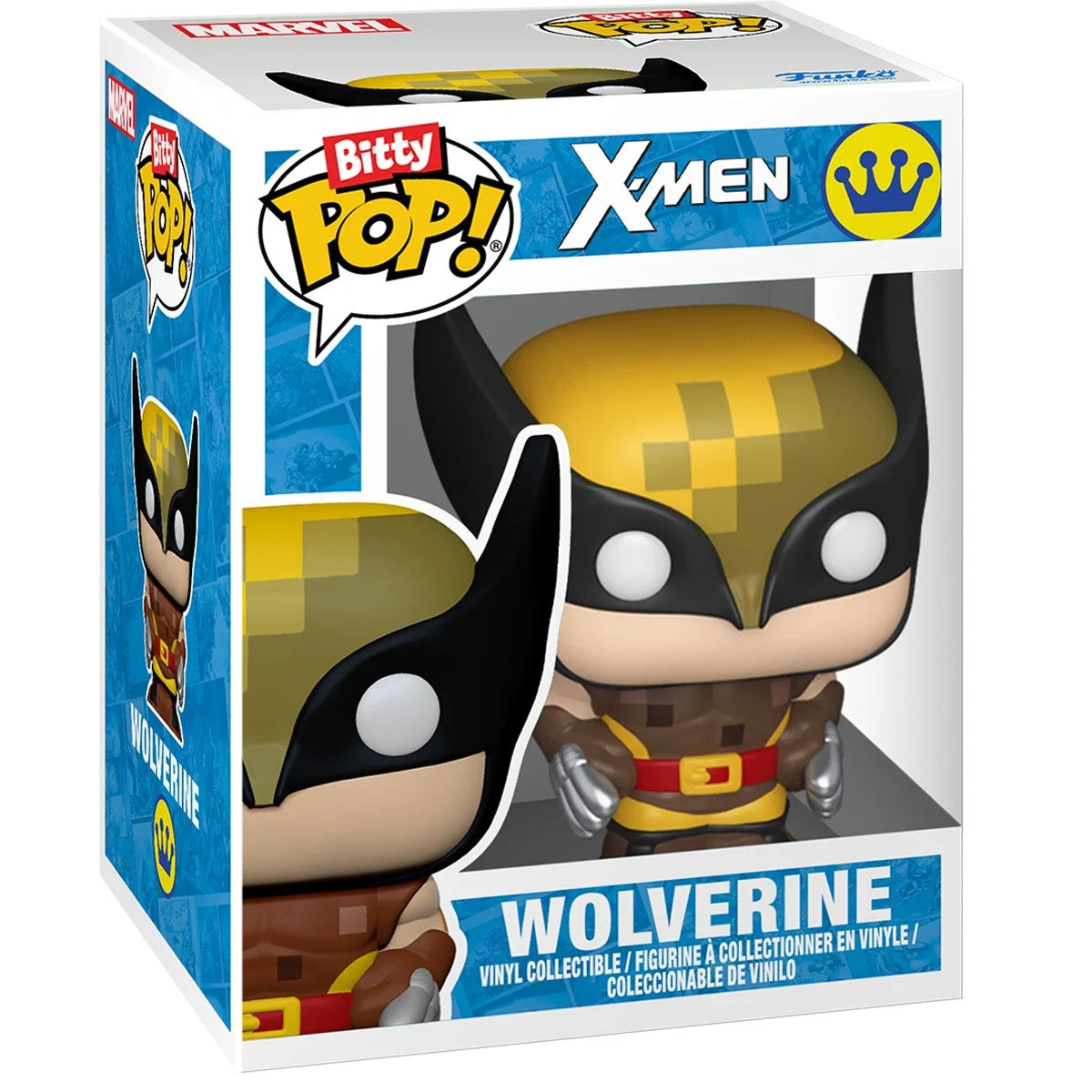 Image of X-Men Wolverine Funko Bitty Pop! Arcade Cabinet