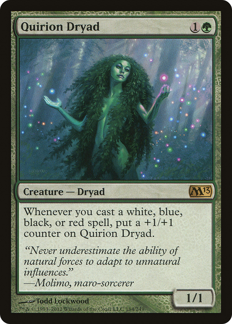 Image of Quirion Dryad (M13-184) - Magic 2013