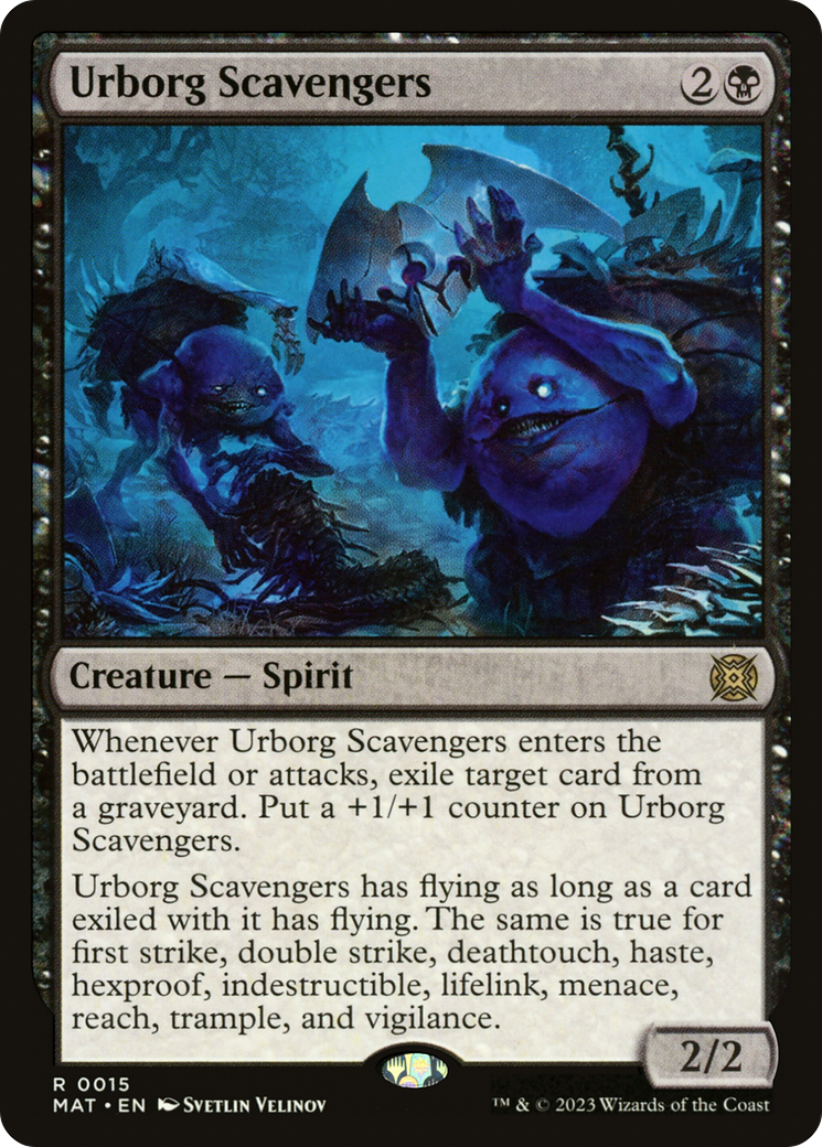 Image of Urborg Scavengers (MAT-015) - March of the Machine: The Aftermath Foil