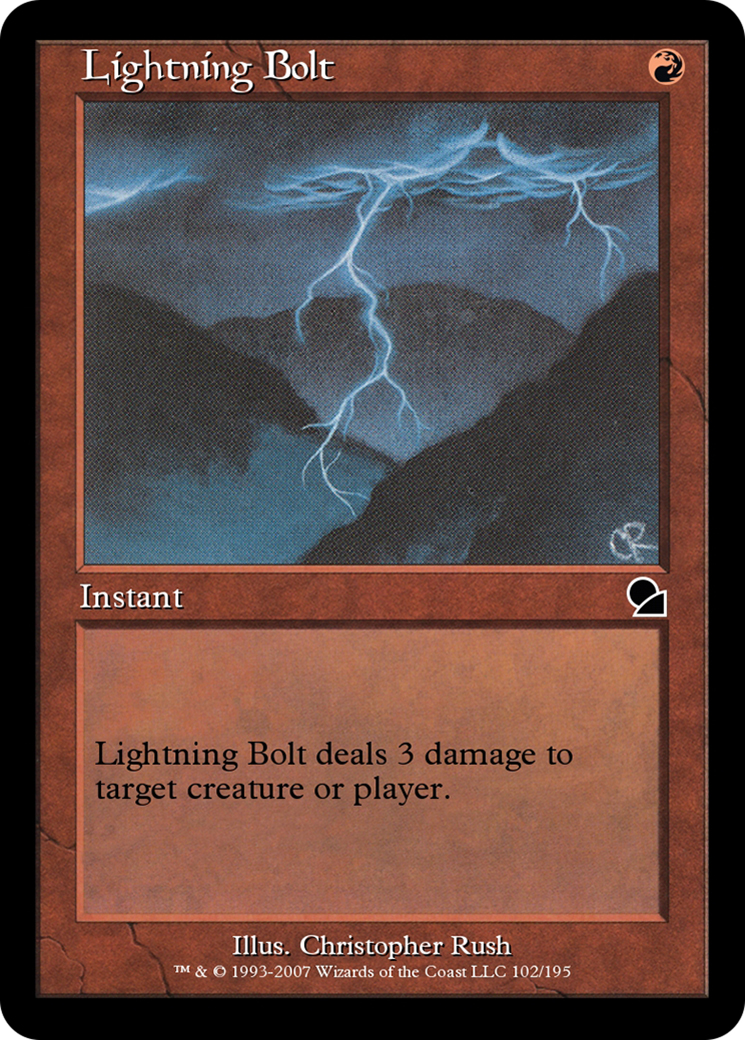 Image of Lightning Bolt (ME1-102) - Masters Edition