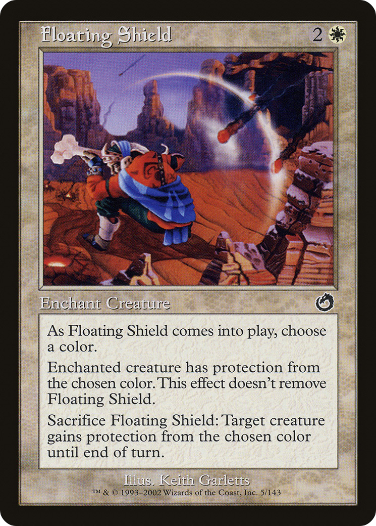 Image of Floating Shield (TOR-005) - Torment Foil