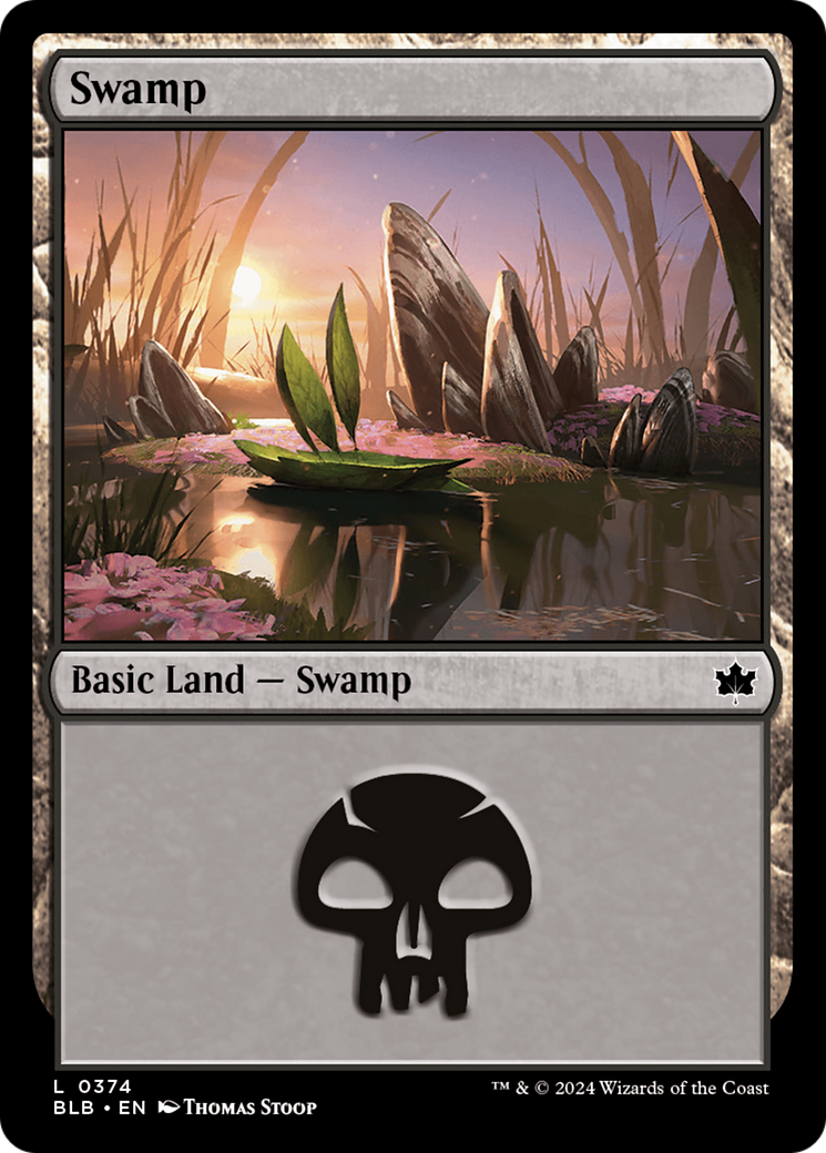 Image of Swamp (0374) (BLB-374) - Bloomburrow
