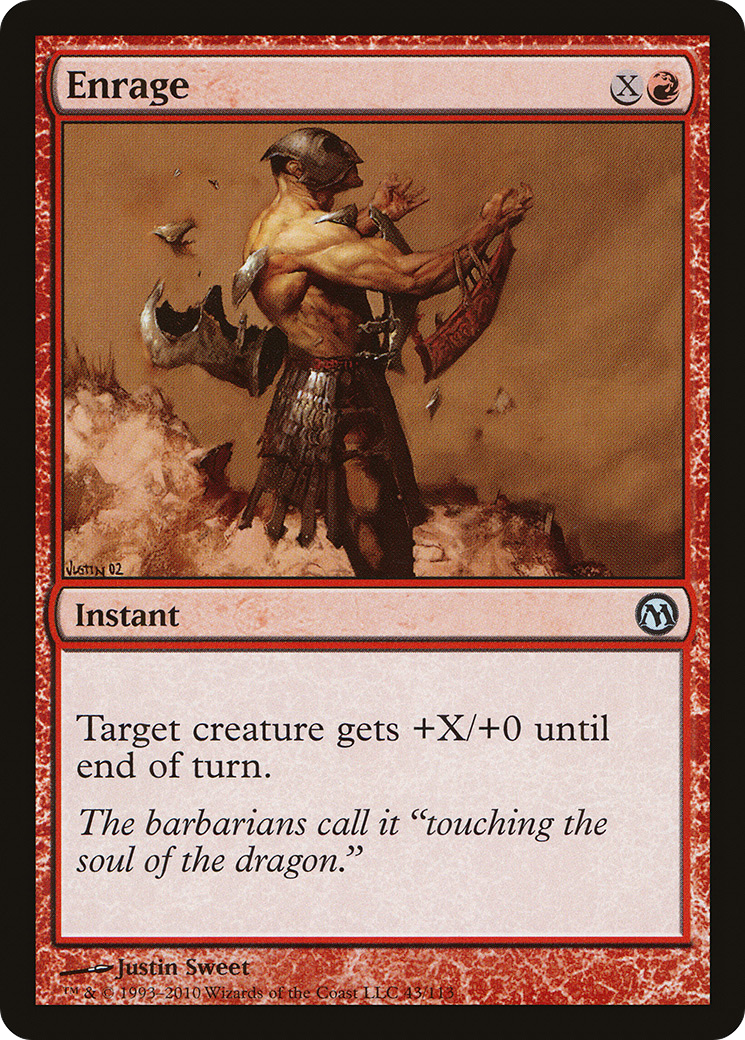 Image of Enrage (DPA-043) - Duels of the Planeswalkers