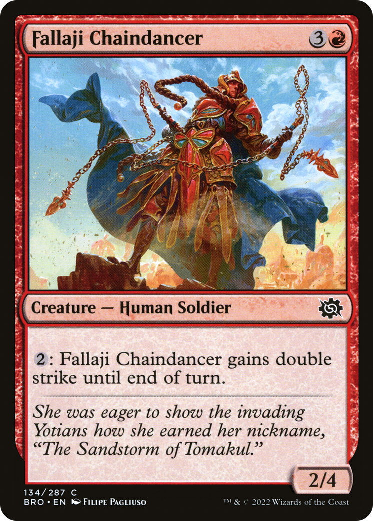 Image of Fallaji Chaindancer (BRO-134) - The Brothers' War