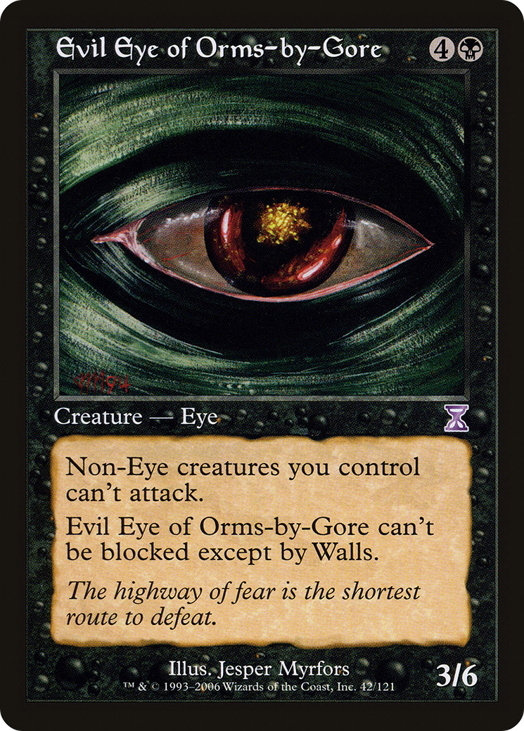 Image of Evil Eye of Orms-by-Gore (TSB-042) - Time Spiral Timeshifted Foil