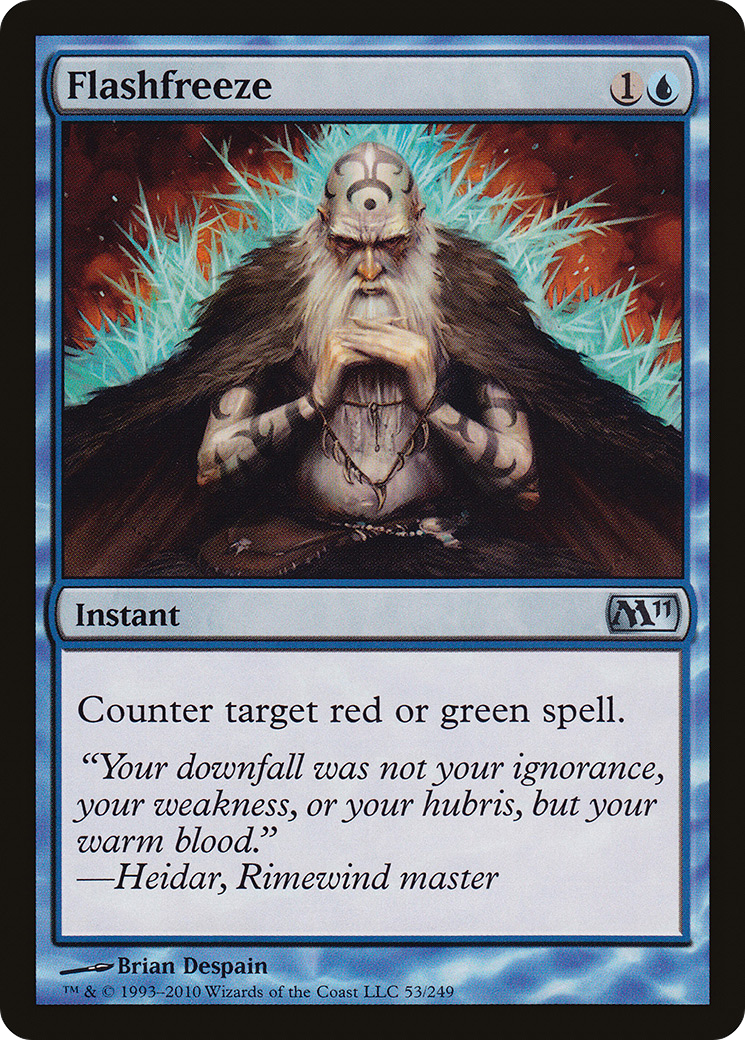 Image of Flashfreeze (M11-053) - Magic 2011 Foil