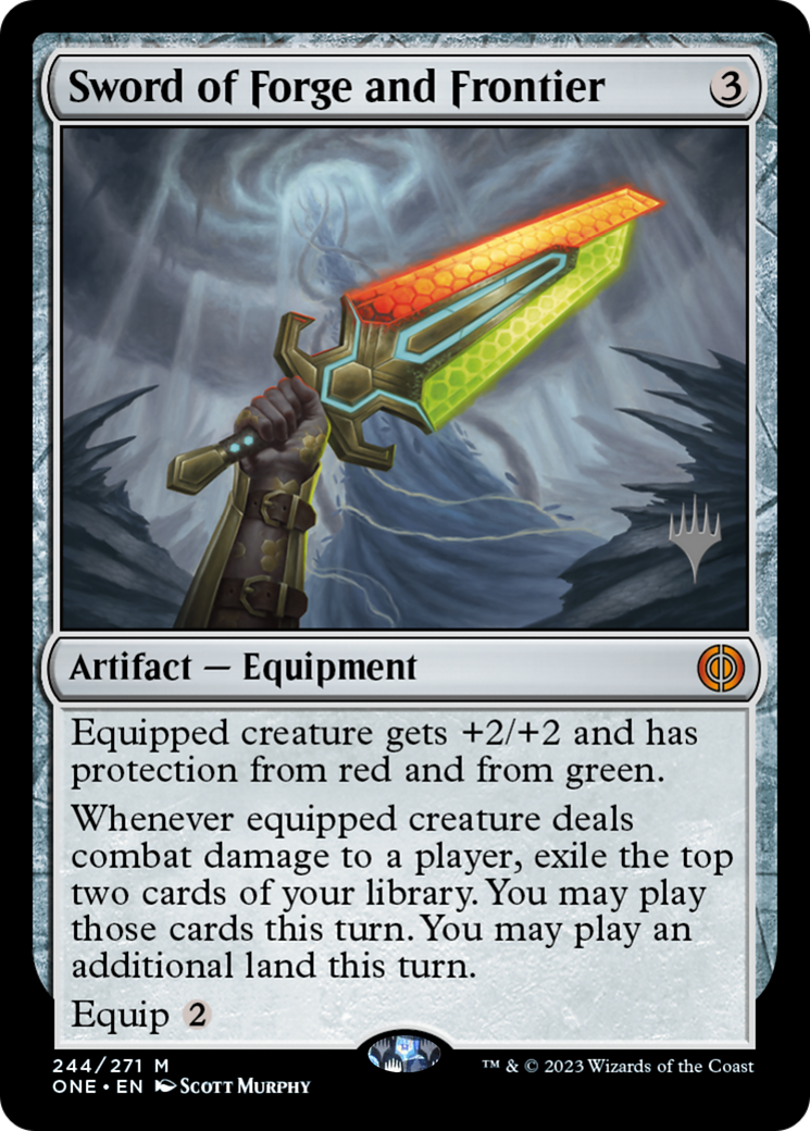 Image of Sword of Forge and Frontier (PPONE-244) - Phyrexia: All Will Be One Promos
