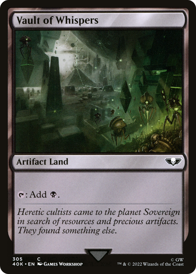 Image of Vault of Whispers (40K-305) - Warhammer 40,000 Commander