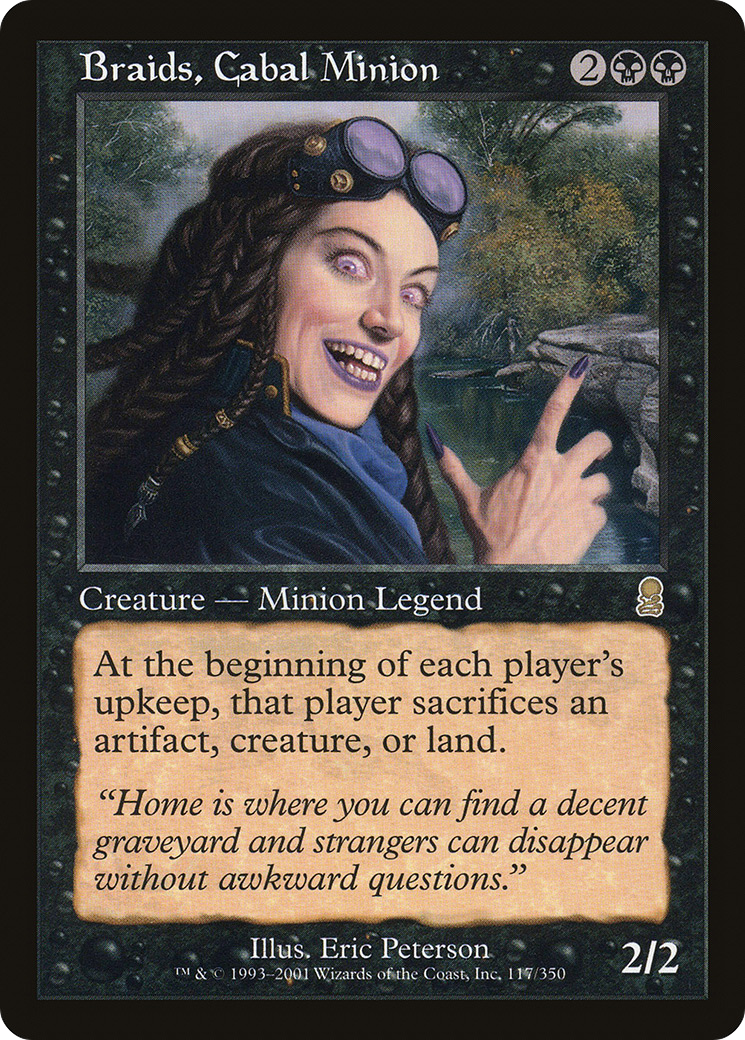 Image of Braids, Cabal Minion (ODY-117) - Odyssey Foil