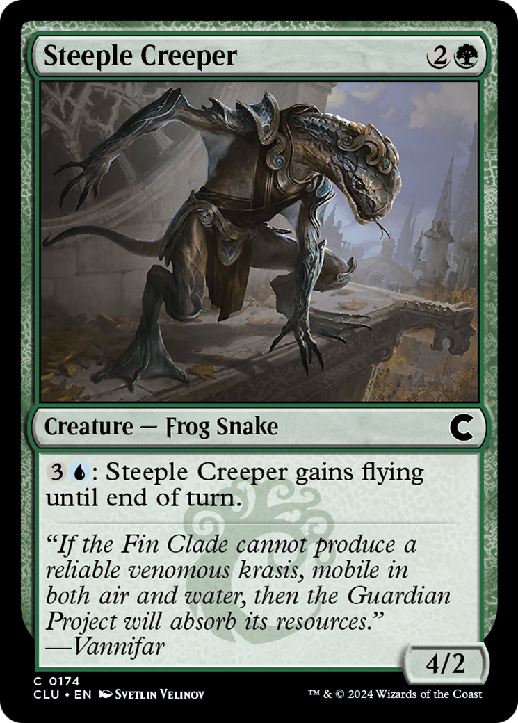 Image of Steeple Creeper (CLU-174) - Ravnica: Clue Edition