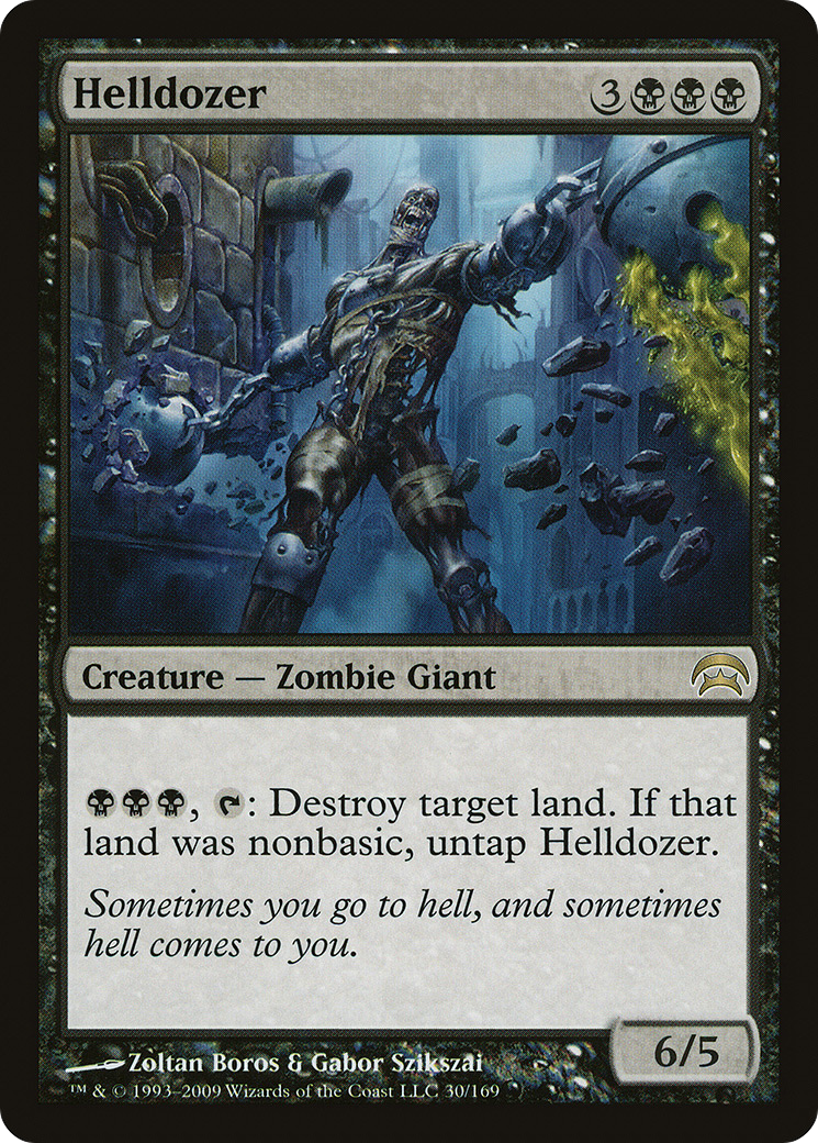 Image of Helldozer (HOP-030) - Planechase