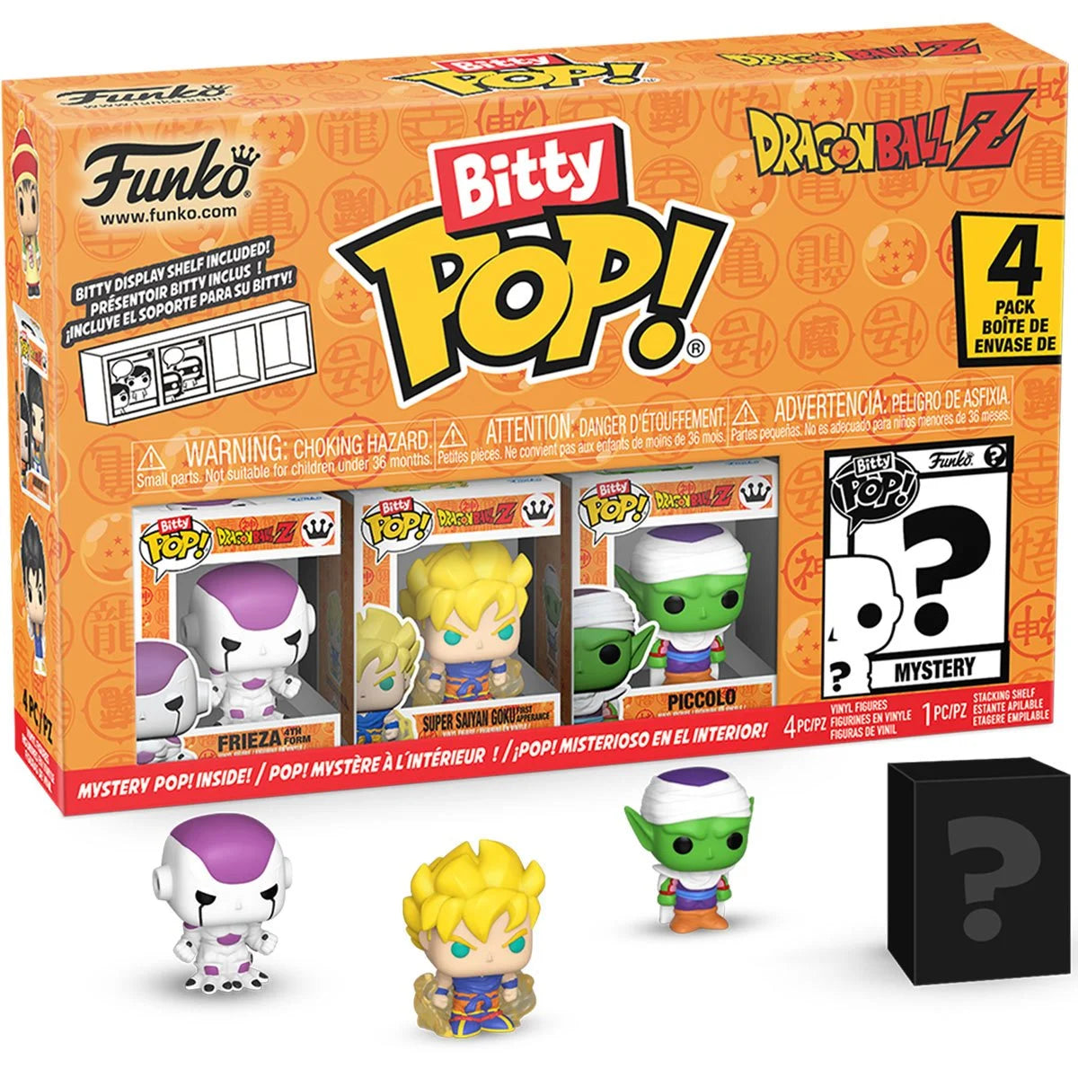 Image of Dragon Ball Z Frieza Bitty Funko Pop! Mini-Figure 4-Pack - Specialty Series