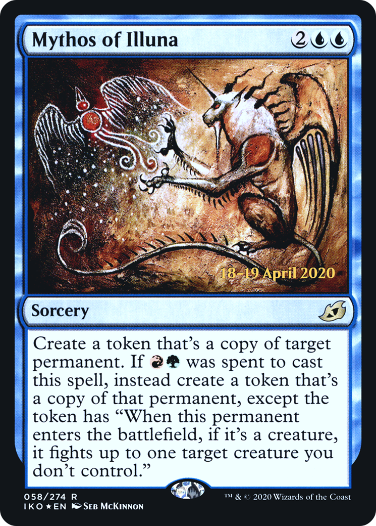 Image of Mythos of Illuna (PRE-058) - Ikoria: Lair of Behemoths Promos Foil