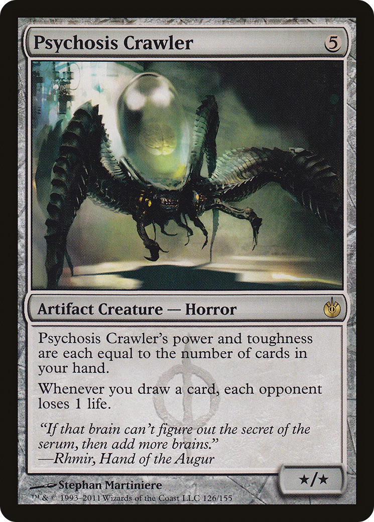 Image of Psychosis Crawler (MBS-126) - Mirrodin Besieged