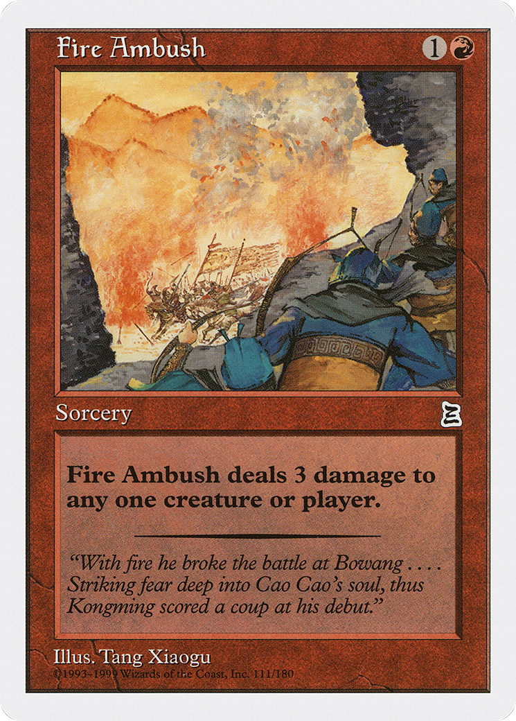 Image of Fire Ambush (PTK-111) - Portal Three Kingdoms