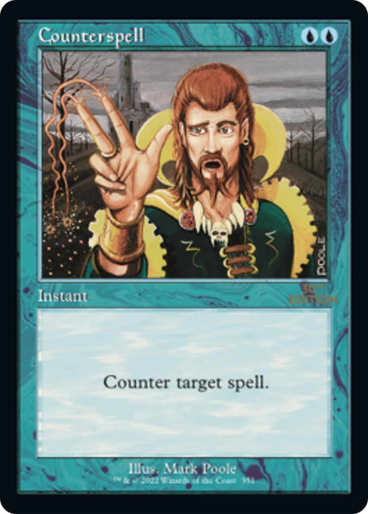 Image of Counterspell (Retro Frame) (30A-351) - 30th Anniversary Edition