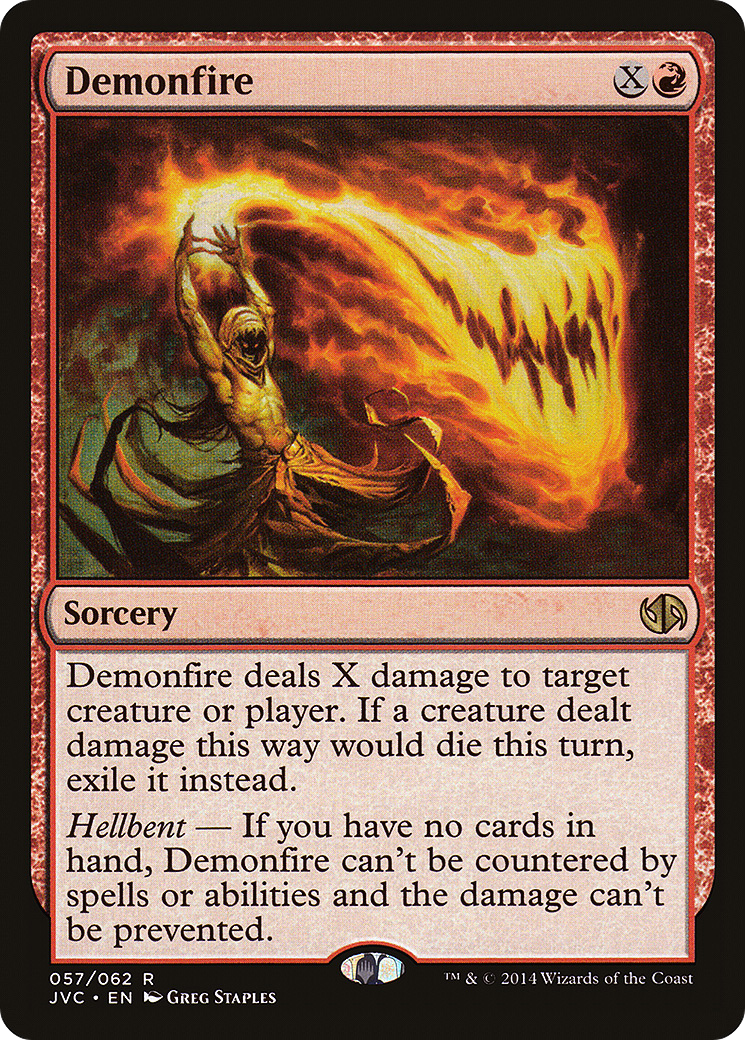 Image of Demonfire (DD3-057) - Duel Decks Anthology: Jace vs. Chandra