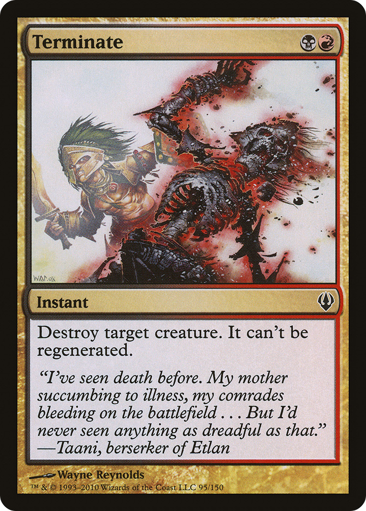 Image of Terminate (ARC-095) - Archenemy