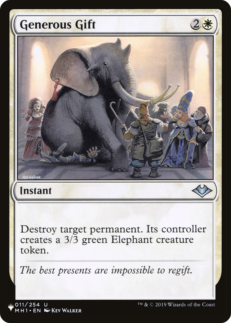 Image of Generous Gift (LIST-MH1-11) - The List