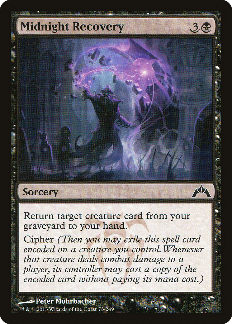 Image of Midnight Recovery (GTC-073) - Gatecrash Foil