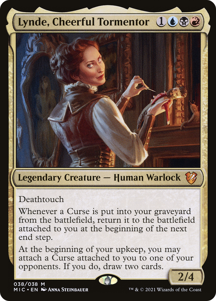 Image of Lynde, Cheerful Tormentor (MIC-038) - Midnight Hunt Commander